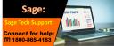 Sage Tech Support ☎ 1800-865-4183 logo